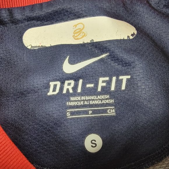 Nike Adults Small Dark Blue Soccer Jersey Shirt USA Away Short Sleeve Athletic - Picture 5 of 9